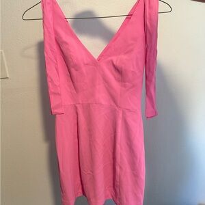 Amanda Uprichard Bright Pink Dress